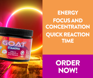 GOAT Stamin - Energy Drink For Gamers